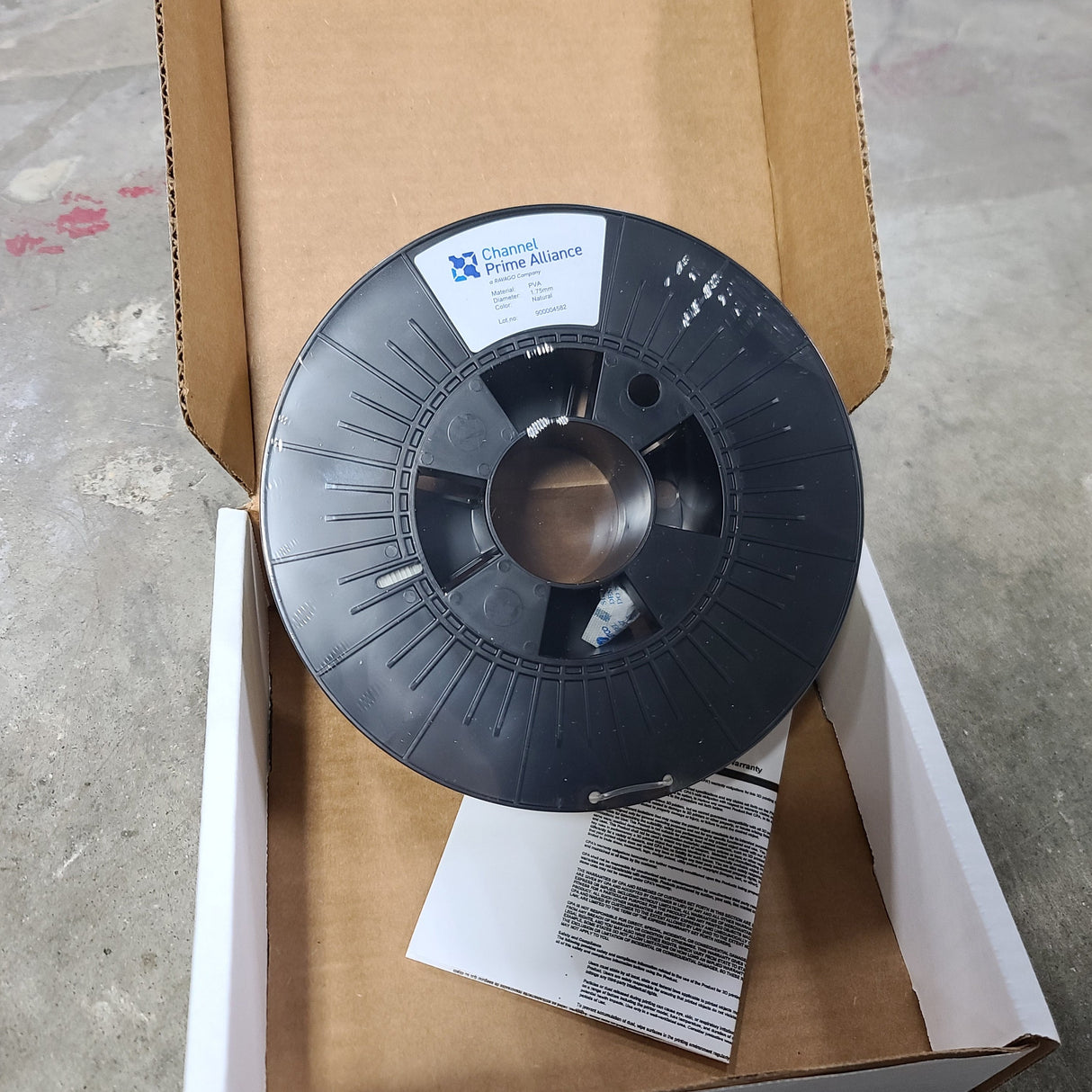 CP3D PVA Soluble Support Material