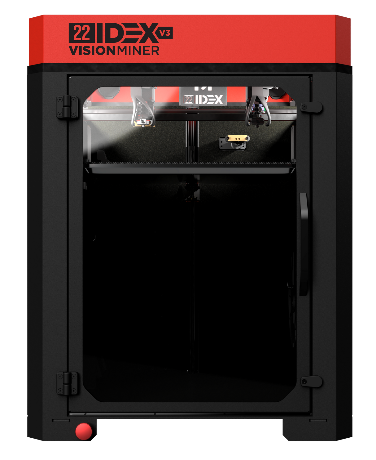 Vision Miner 22IDEX V3 High Temp 3D Printer