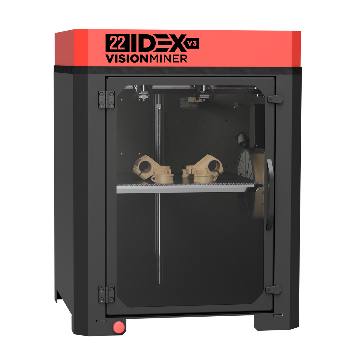 Vision Miner 22IDEX V3 High Temp 3D Printer
