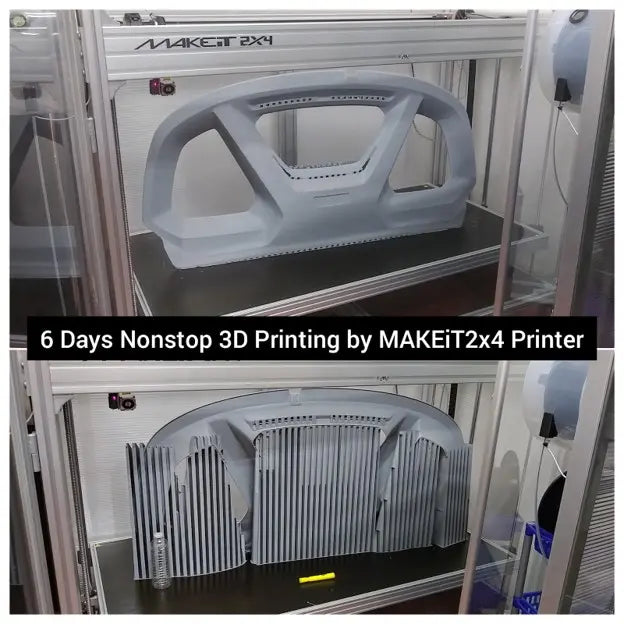 MAKEiT 2×4+ Large Format 3D Printer - Made in USA
