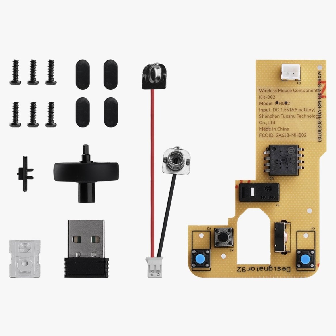 Bambu Lab Wireless Mouse Components Kit