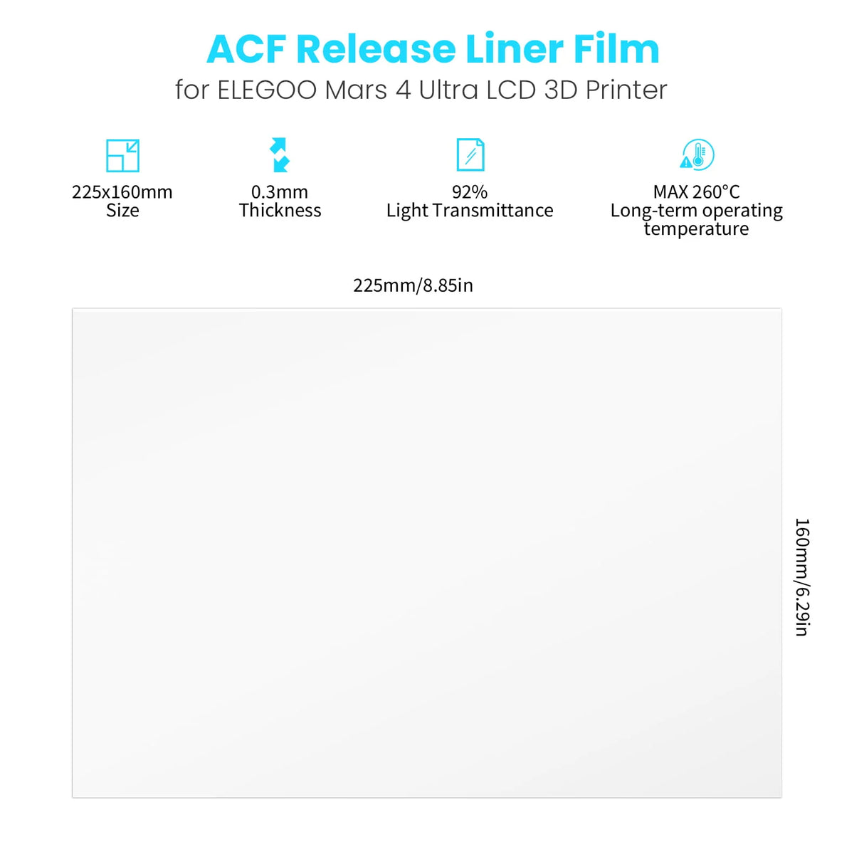 ACF Film For Mars 4 Ultra (5 Pcs)