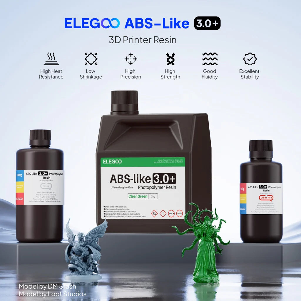 Elegoo ABS-Like Resin V3.0+