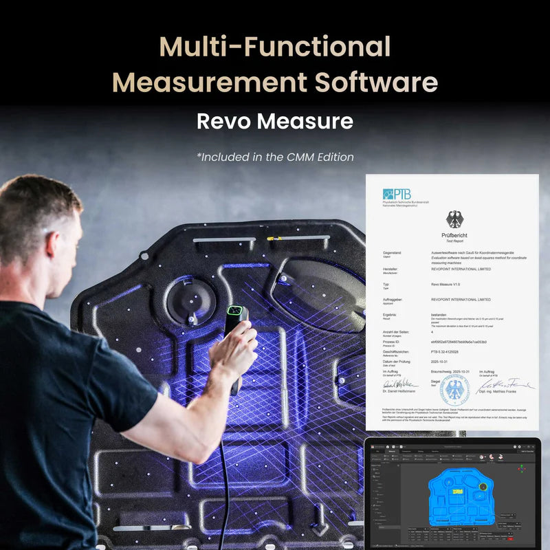 Revopoint MetroY ULTRA: High Performance Wireless 3D Scanner