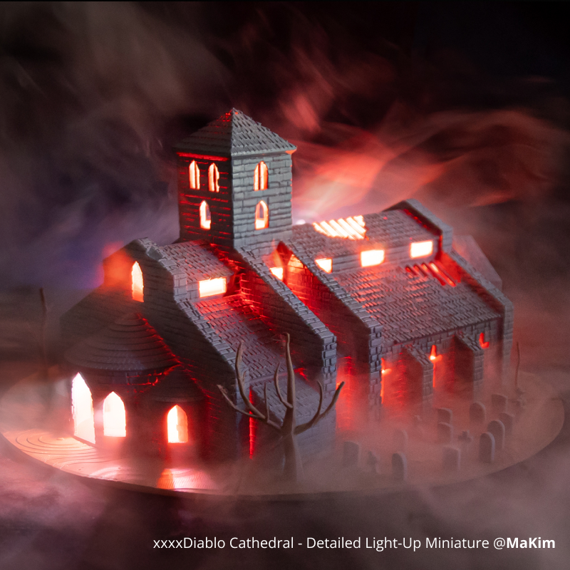 Bambu Lab Lithophane LED Backlight Board Kit (4pcs)