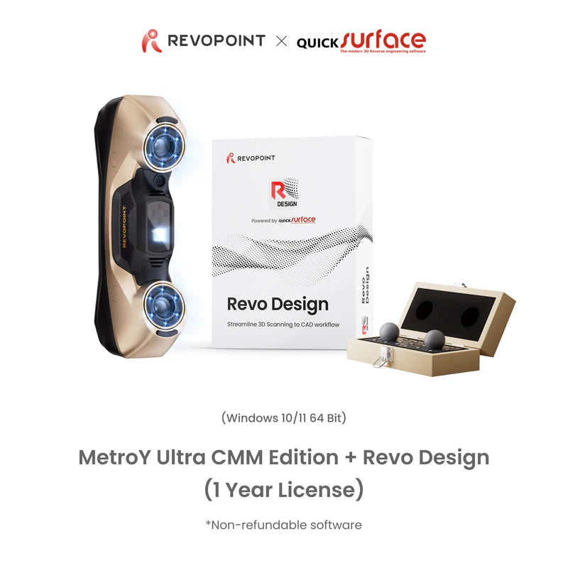 Revopoint MetroY ULTRA: High Performance Wireless 3D Scanner