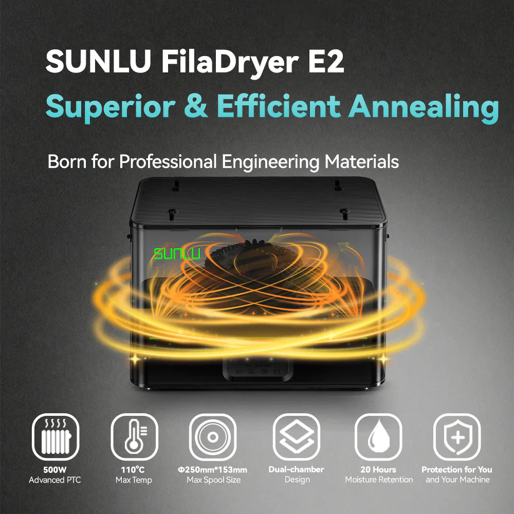 SUNLU FilaDryer E2, Professional Drying and Annealing System