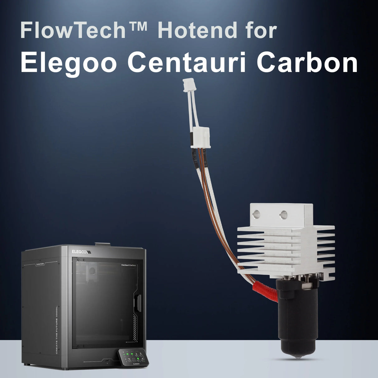 Micro Swiss FlowTech Hotend for Elegoo Centauri Carbon