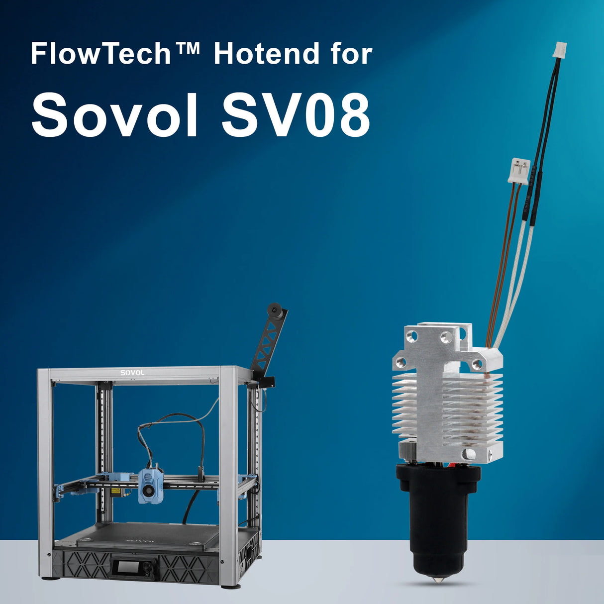 Micro Swiss FlowTech Hotend for Sovol SV08
