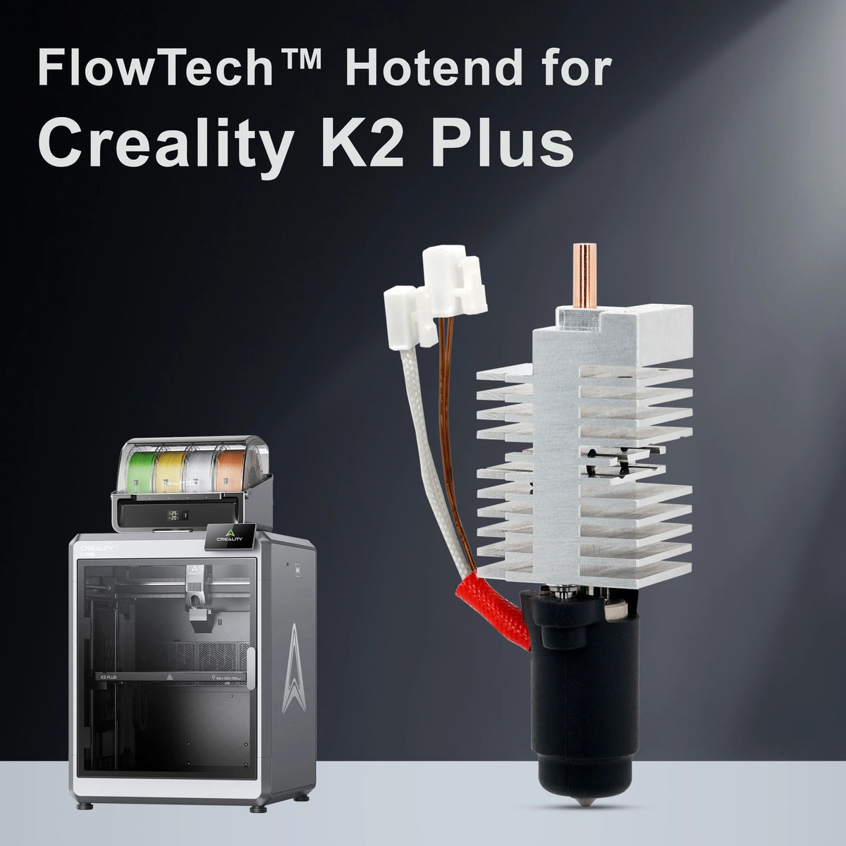 Micro Swiss FlowTech Hotend for Creality K2 Plus – HartSmart Products