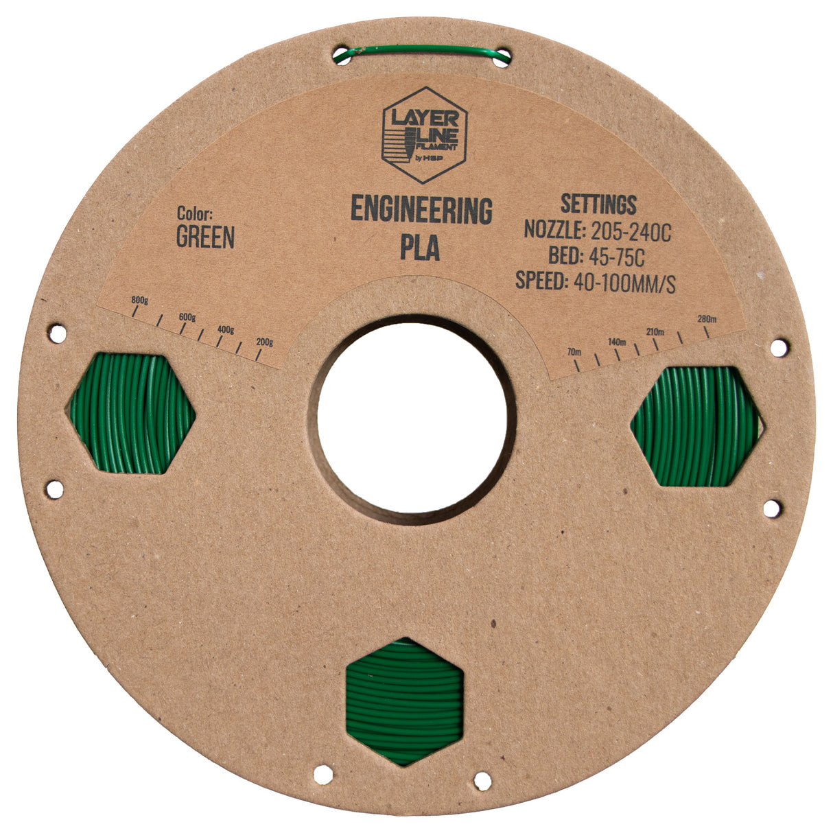 Layer Line Filament - Engineering PLA (Tough & High Heat)