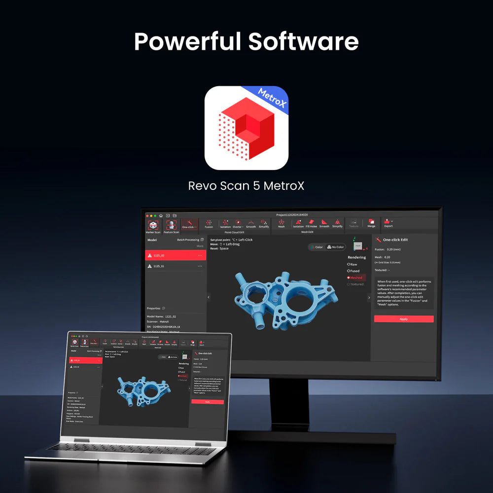 Revopoint MetroX & MetroX Pro: Metrology-Grade 3D Scanners