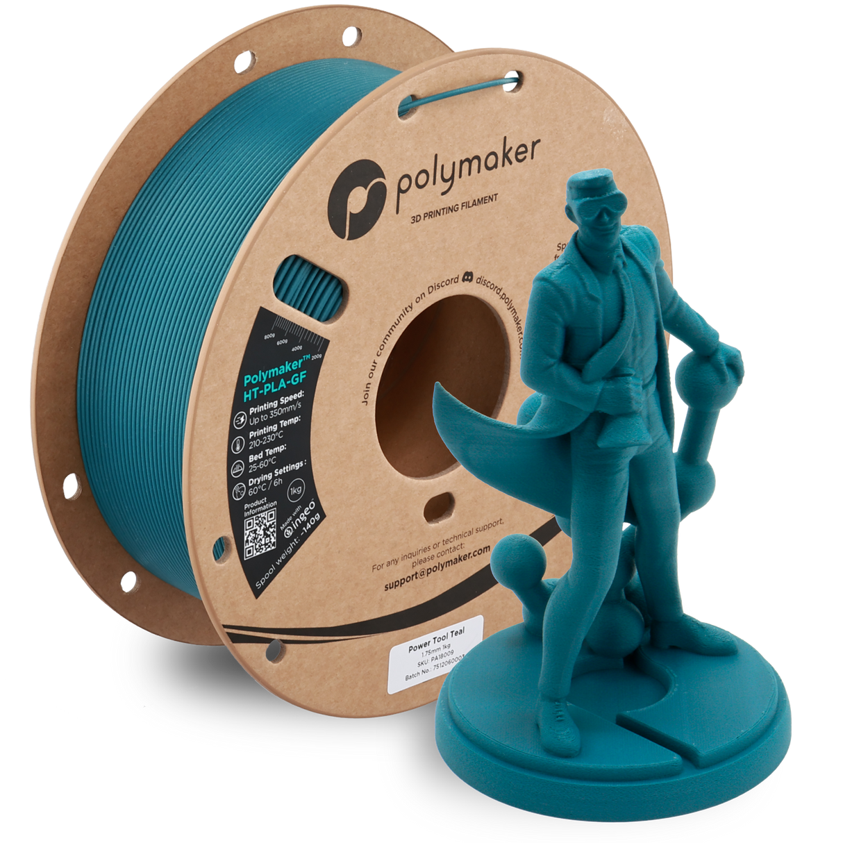 Polymaker HT-PLA-GF (High Temperature, Glass-Filled)