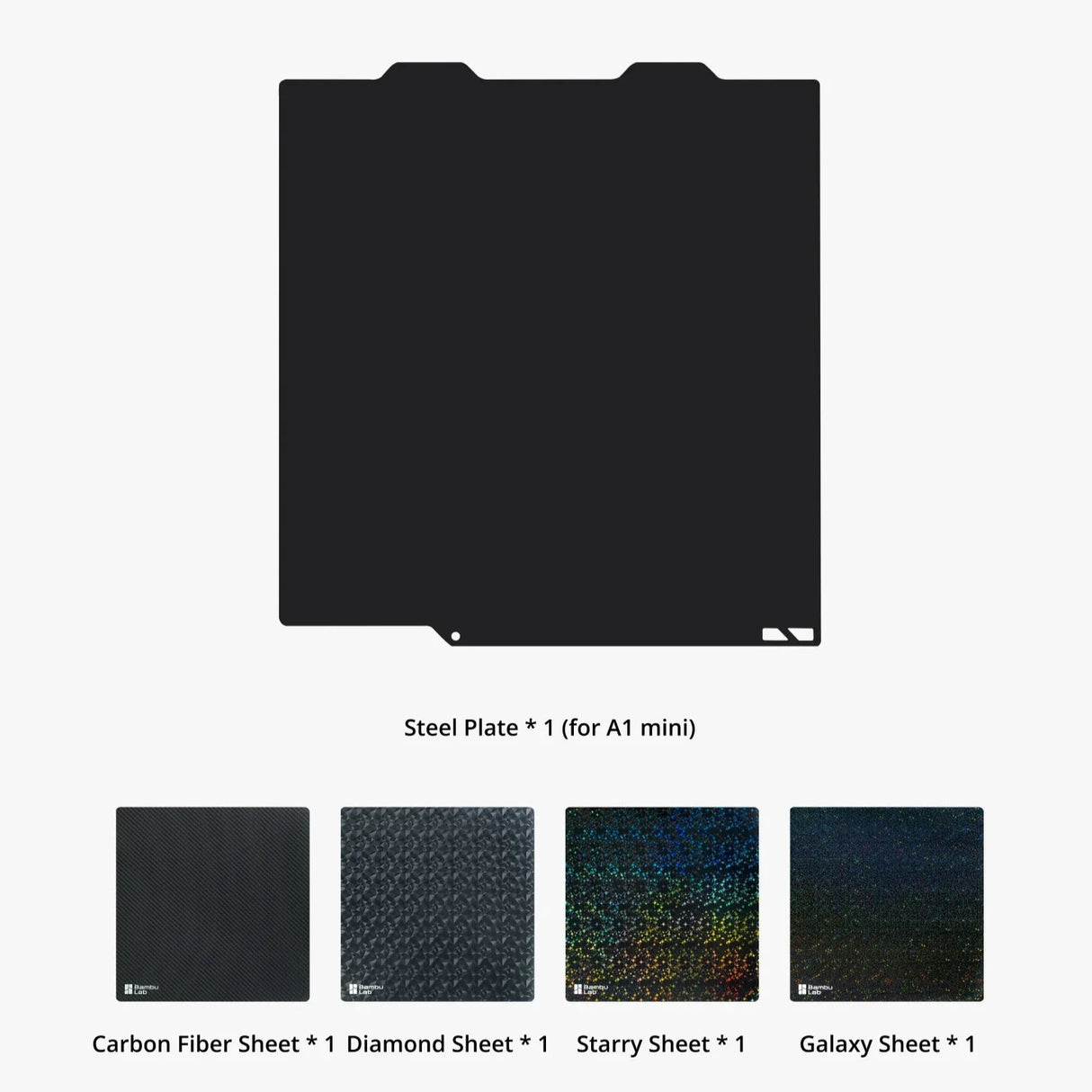 Bambu Lab 3D Effect Bed Plates