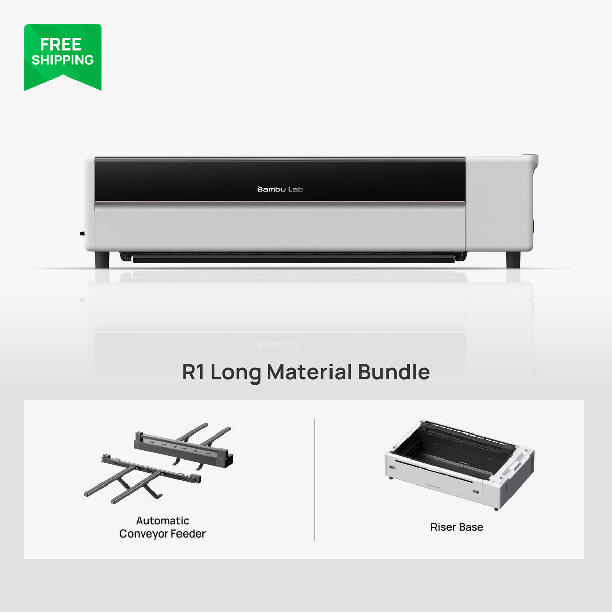 PRE-ORDER: Bambu Lab R1 55W Desktop CO2 Laser Cutter