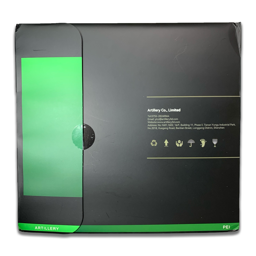 Artillery Sidewinder X3 and X4 Plus Replacement PEI Bed Plate