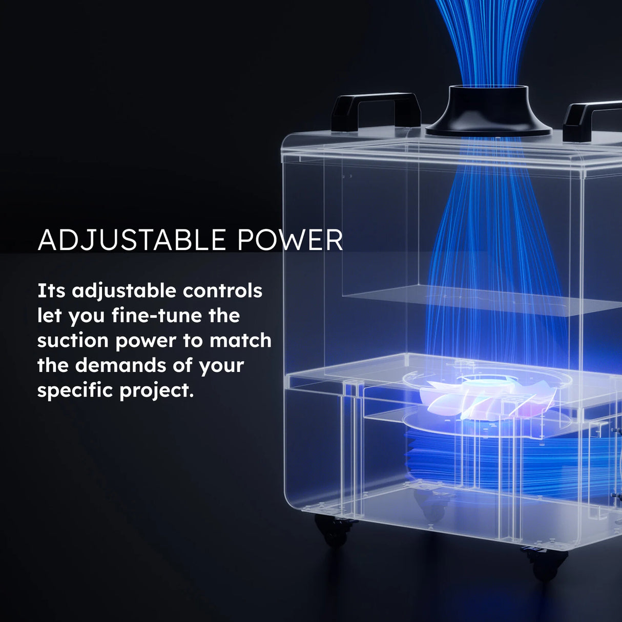 AtomStack D4 Desktop Air Purifier For Kraft and Hurricane Laser Cutters