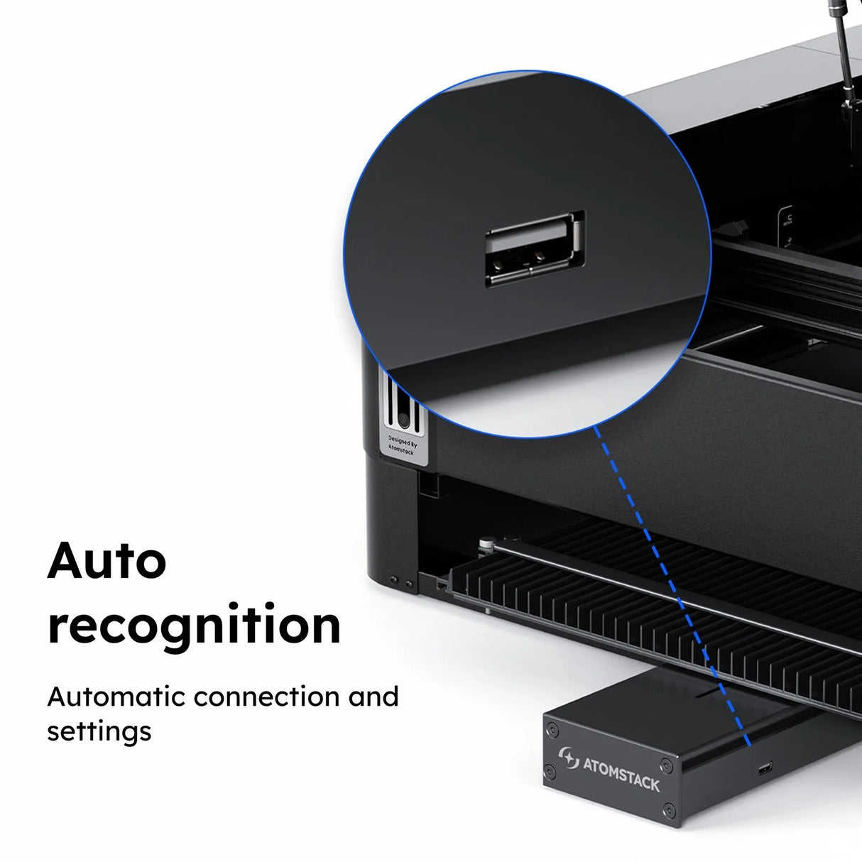 AtomStack R7 Pro Conveyor Feeder for Kraft or Hurricane Laser Cutters