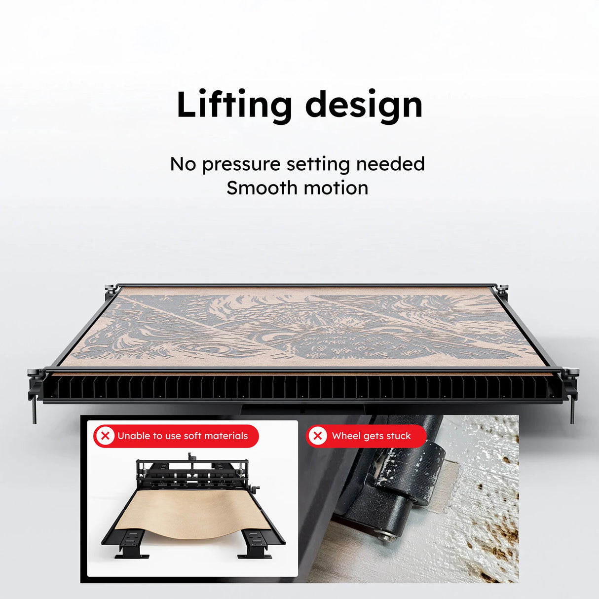 AtomStack R7 Pro Conveyor Feeder for Kraft or Hurricane Laser Cutters