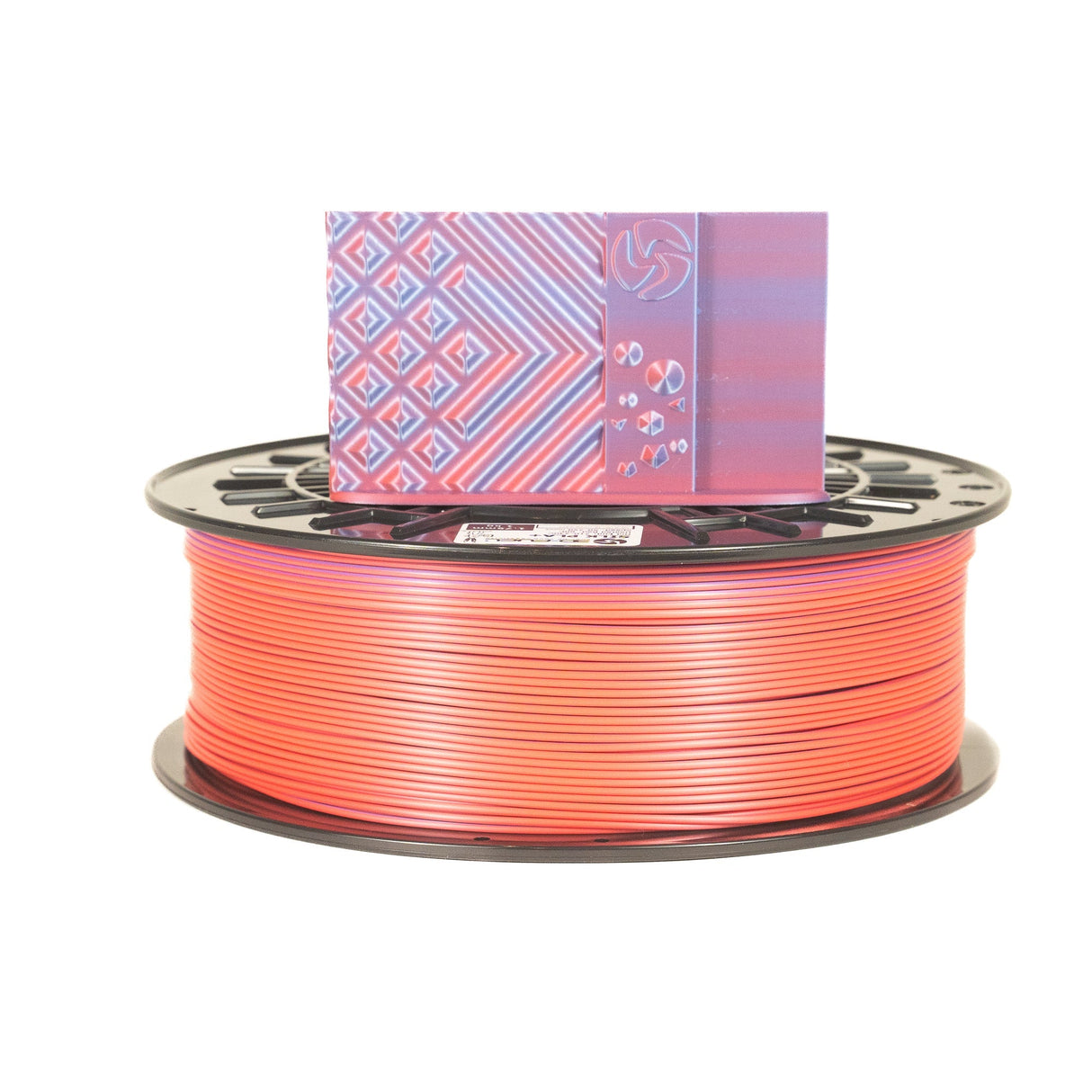 Dual-Color Silk PLA+, Silky Blushing Violet