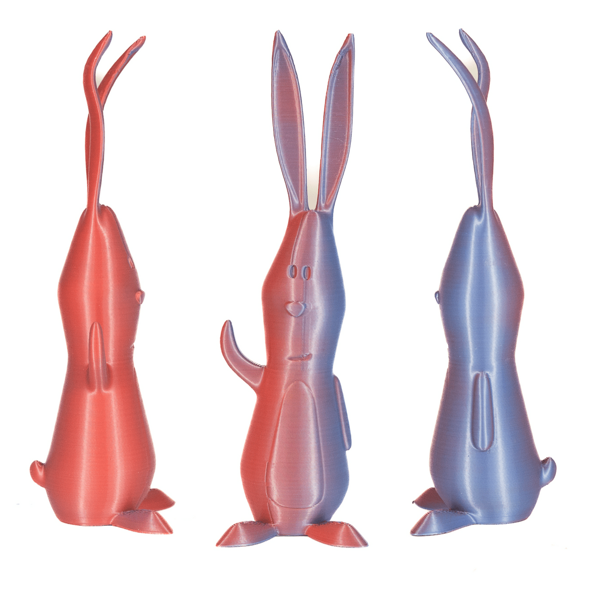 Dual-Color Silk PLA+, Silky Blushing Violet