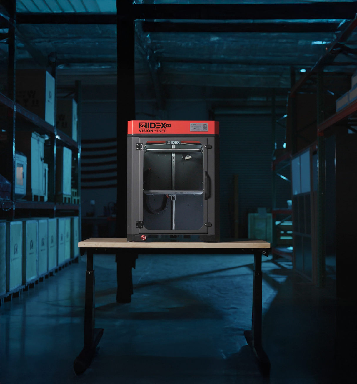 Vision Miner 22IDEX V3 High Temp 3D Printer