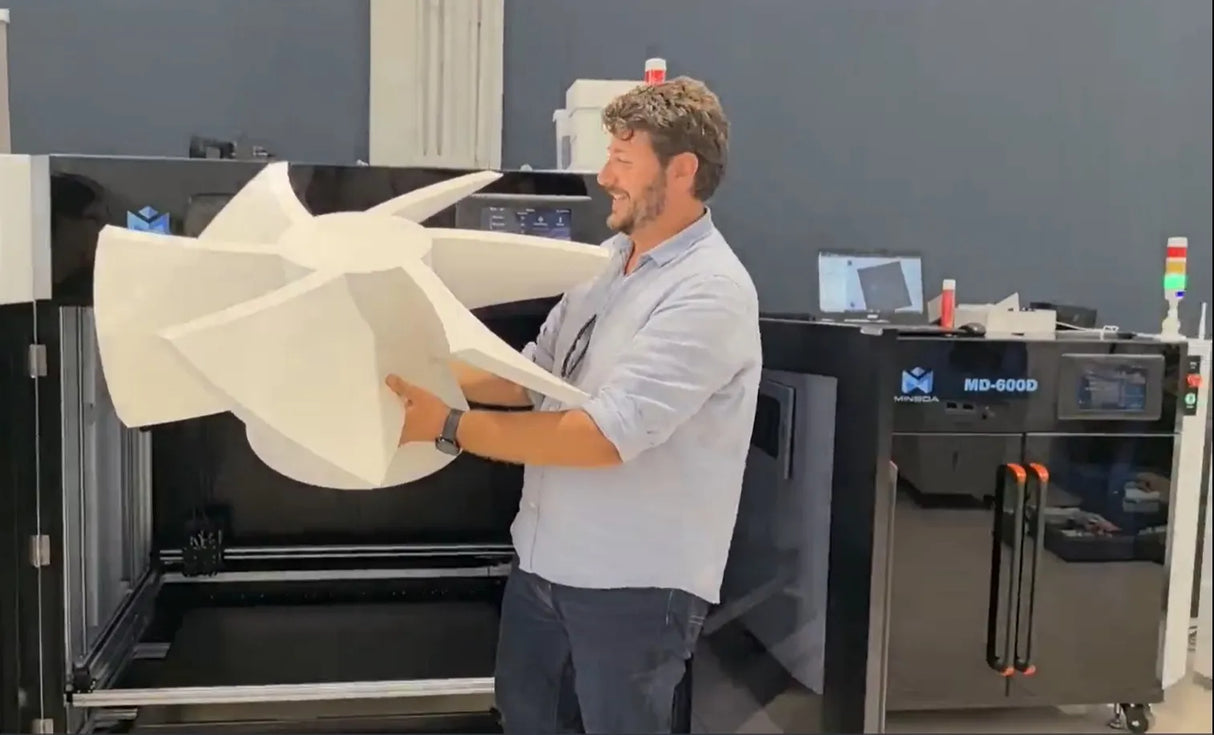 Mingda MD-1000D Industrial 3D Printer with 1-Meter Build Volume