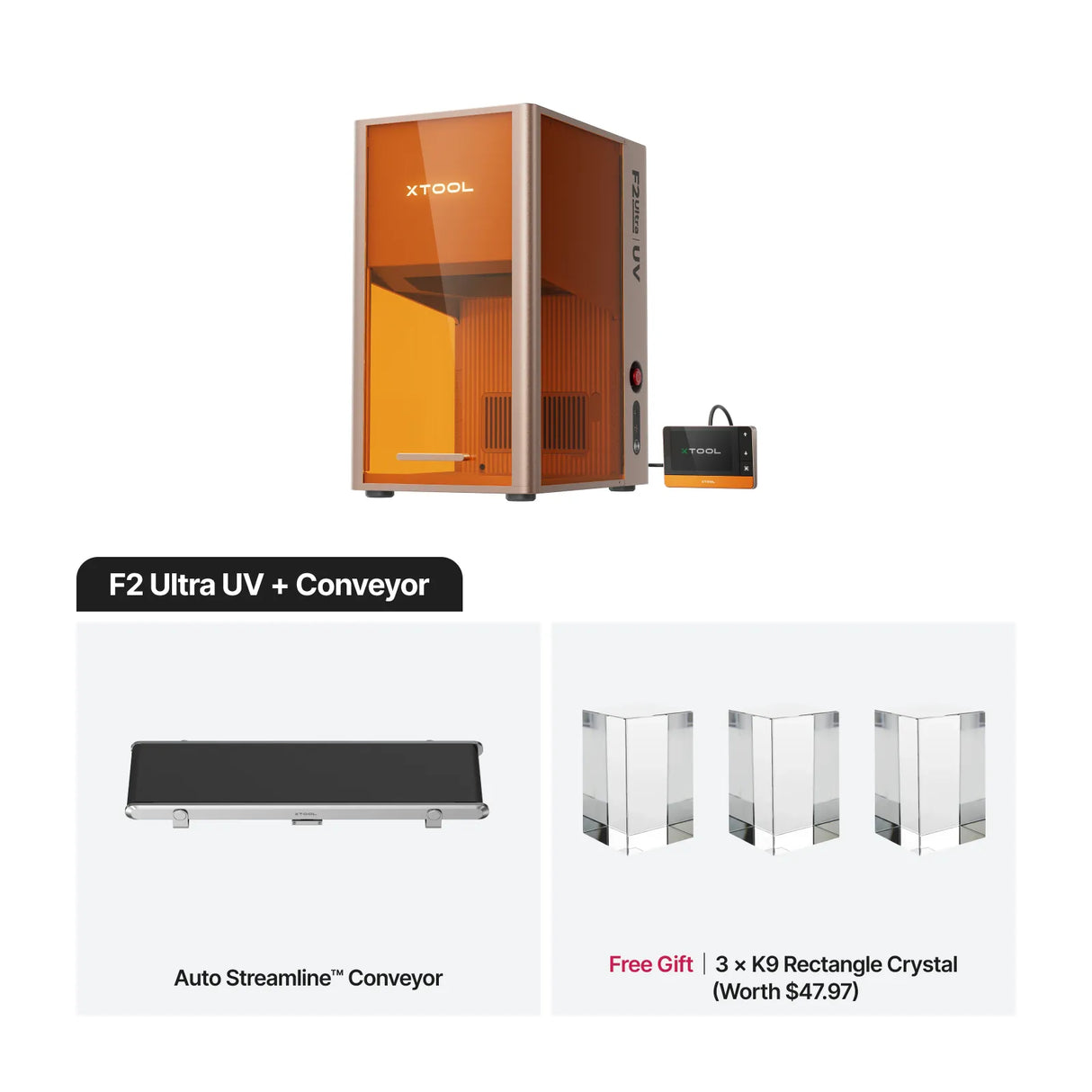 xTool F2 Ultra 5W UV Laser Engraver