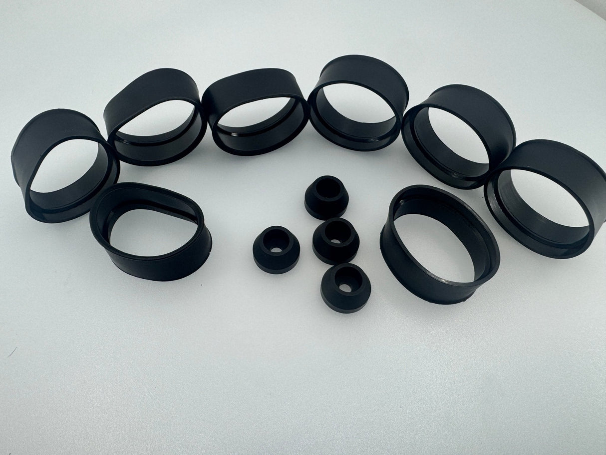 Rubber Feet and Respooler Tires for Box Turtle Multi-Filament Multi-Material System