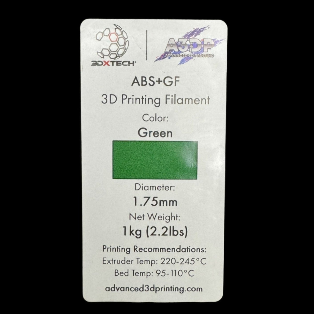 ABS-GF (Glass Fiber) from A3DP