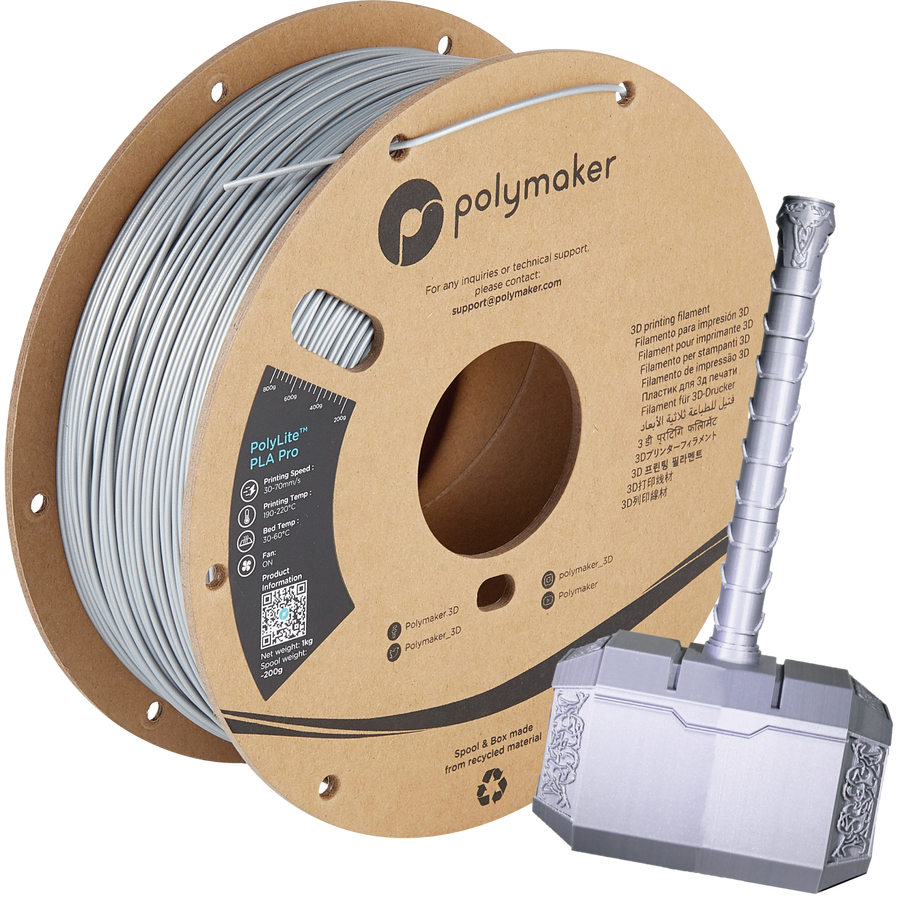 Polymaker PolyLite PLA Pro (Tough & Rigid)