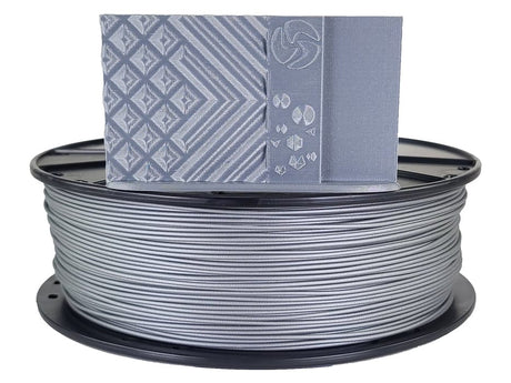 3D Fuel Filament 1.75mm / Metallic Silver / 1kg Workday ABS
