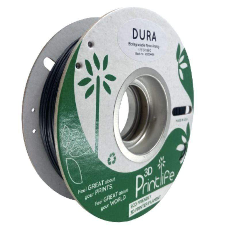 3D Printlife Filament 1.75mm / Black / 750g DURA Biodegradable (Nylon-Like)