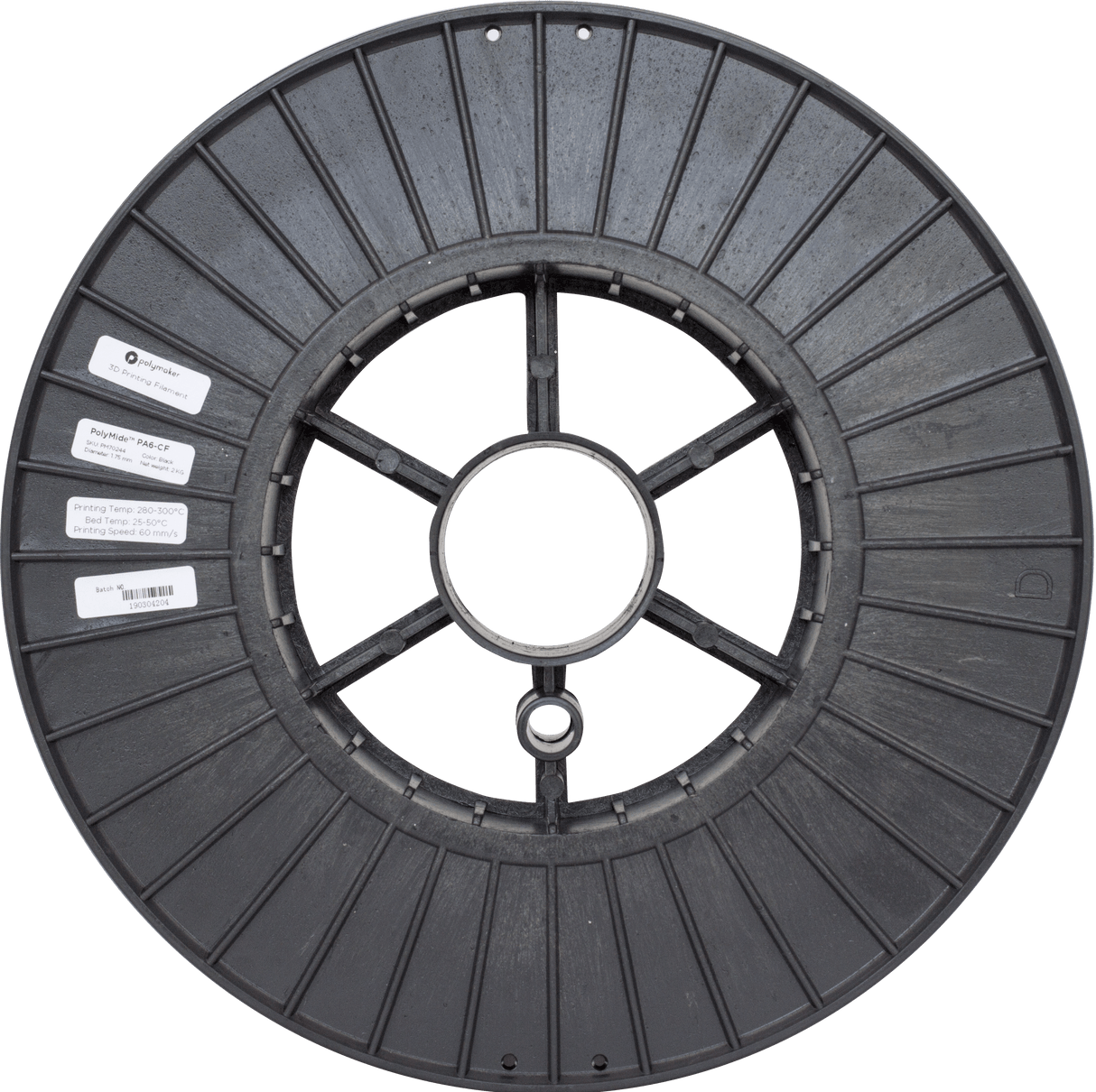 Polymaker Filament 1.75mm / Black / 2kg Polymaker Polymide PA6-CF