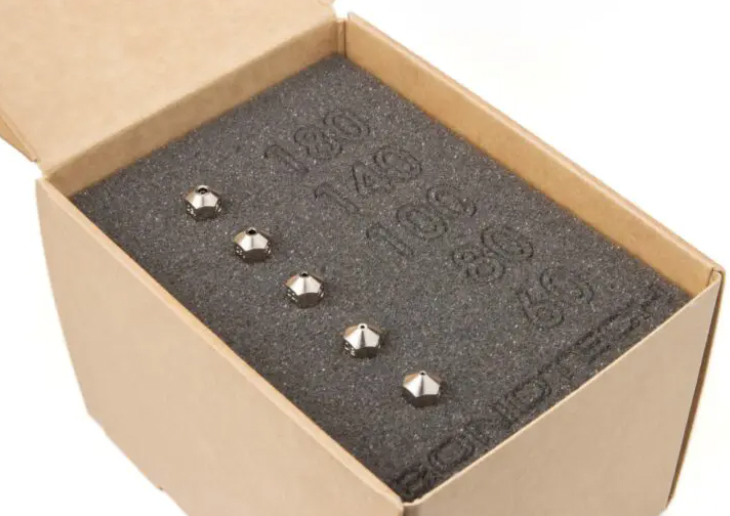 Bondtech CHT® Coated Brass 5 Pack Nozzle