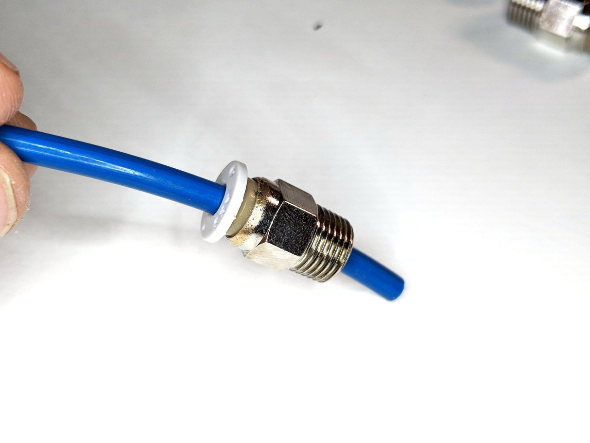 Capricorn Printer Parts PC4-M10 Straight-Thru Fittings (4-Pack)