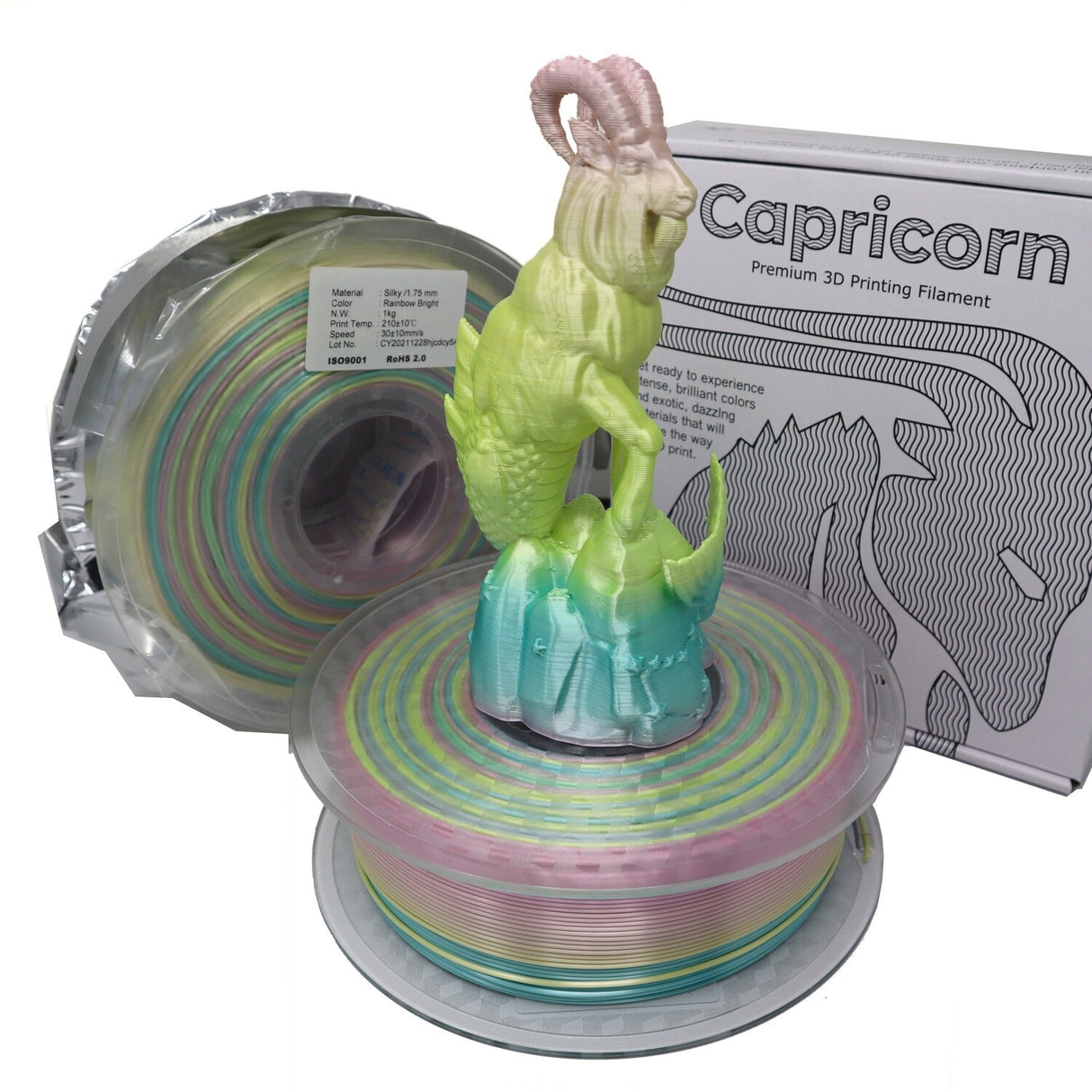 Capricorn Rainbow Gradient PLA Filament