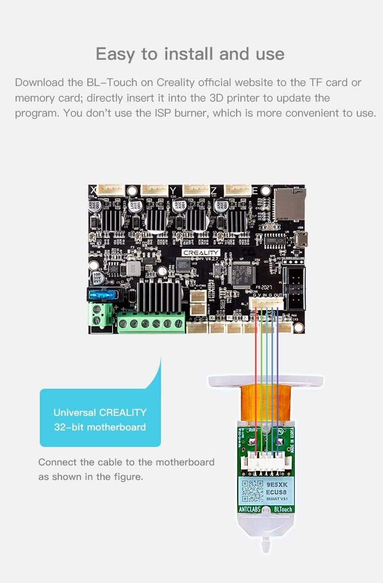 Creality Printer Parts BL-Touch Upgrade Kits for Creality 3D Printers