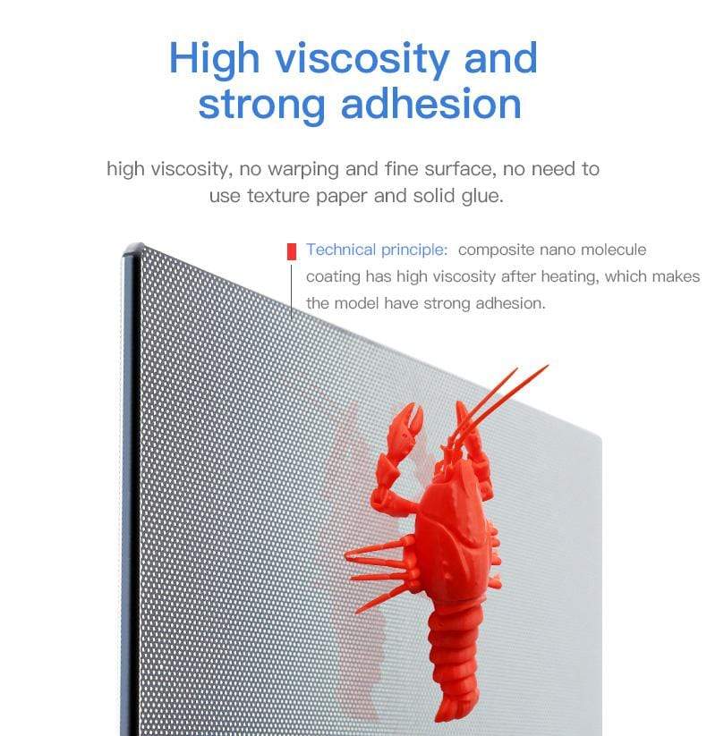 Creality Printer Parts Carborundum Glass Build Plates for Creality Printers