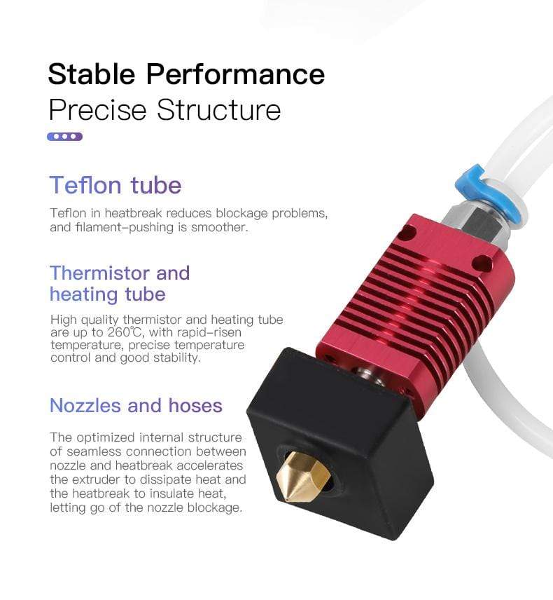 Creality Printer Parts CR-10 Full Print Head (Assembled)