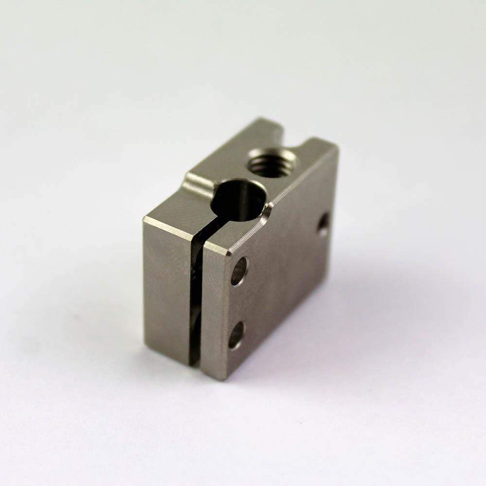E3D Printer Parts Plated Copper Volcano Block