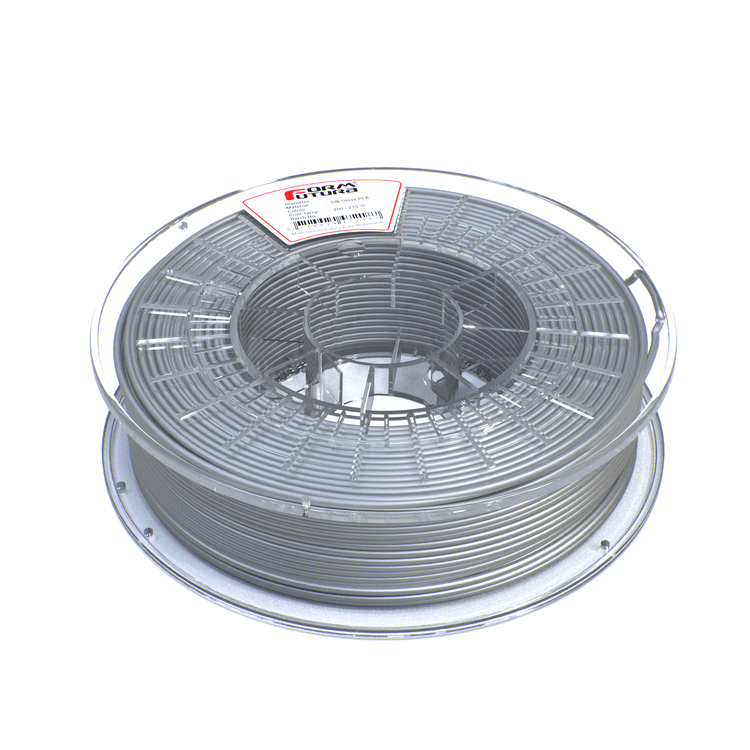FormFutura Filament 1.75mm / Brilliant Silver / 750g Silk Gloss PLA