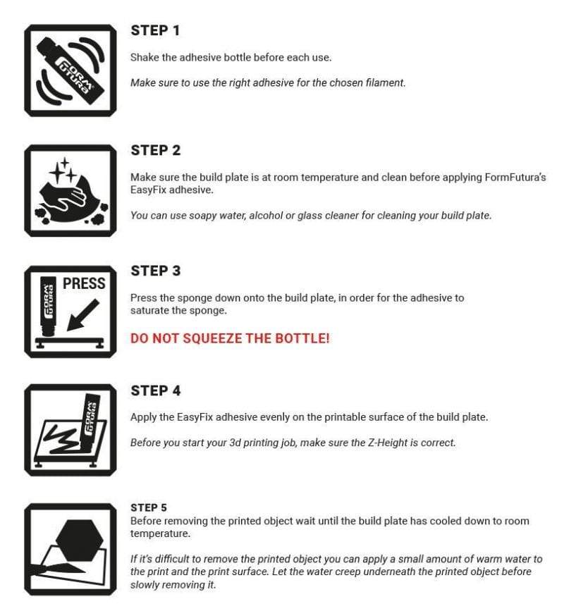 FormFutura Filament EasyFix Adhesive Nr. I