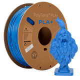 Polymaker Filament Blue / 1kg / 1.75mm PolyTerra PLA+