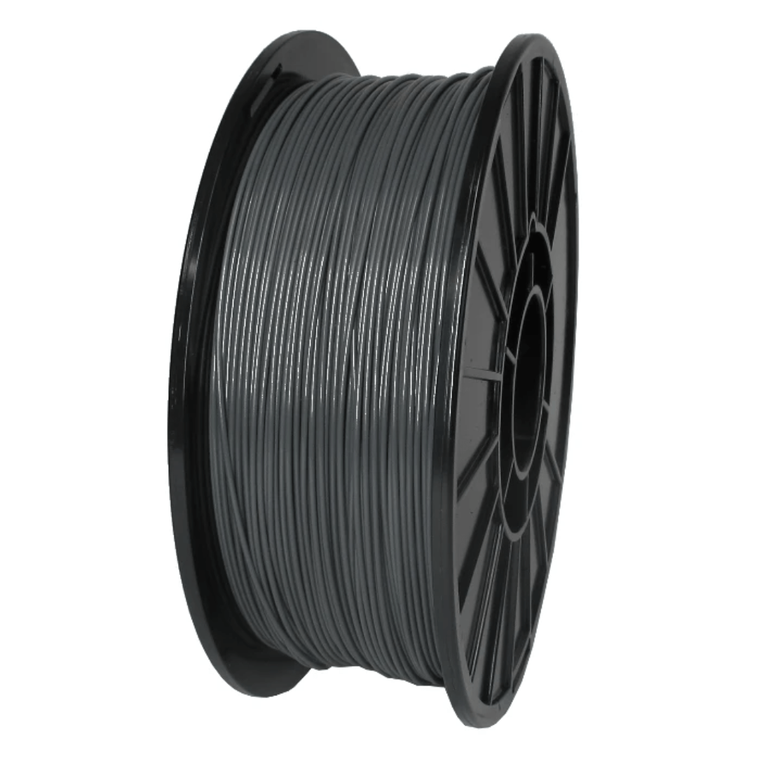 Push Plastic Filament 2.85mm / Dark Gray Push Plastic Standard PLA (1kg)