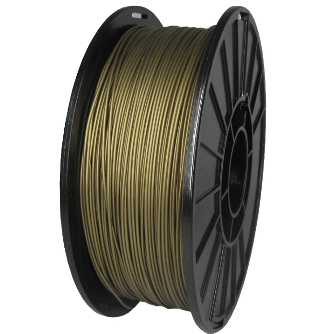 Push Plastic Filament 1.75mm / Metallic Gold Push Plastic Standard PLA (1kg)