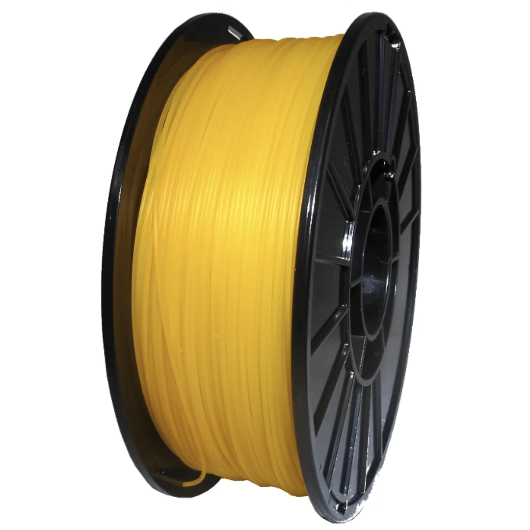 Push Plastic Filament 1.75mm / Translucent Amber Push Plastic Standard PLA (1kg)