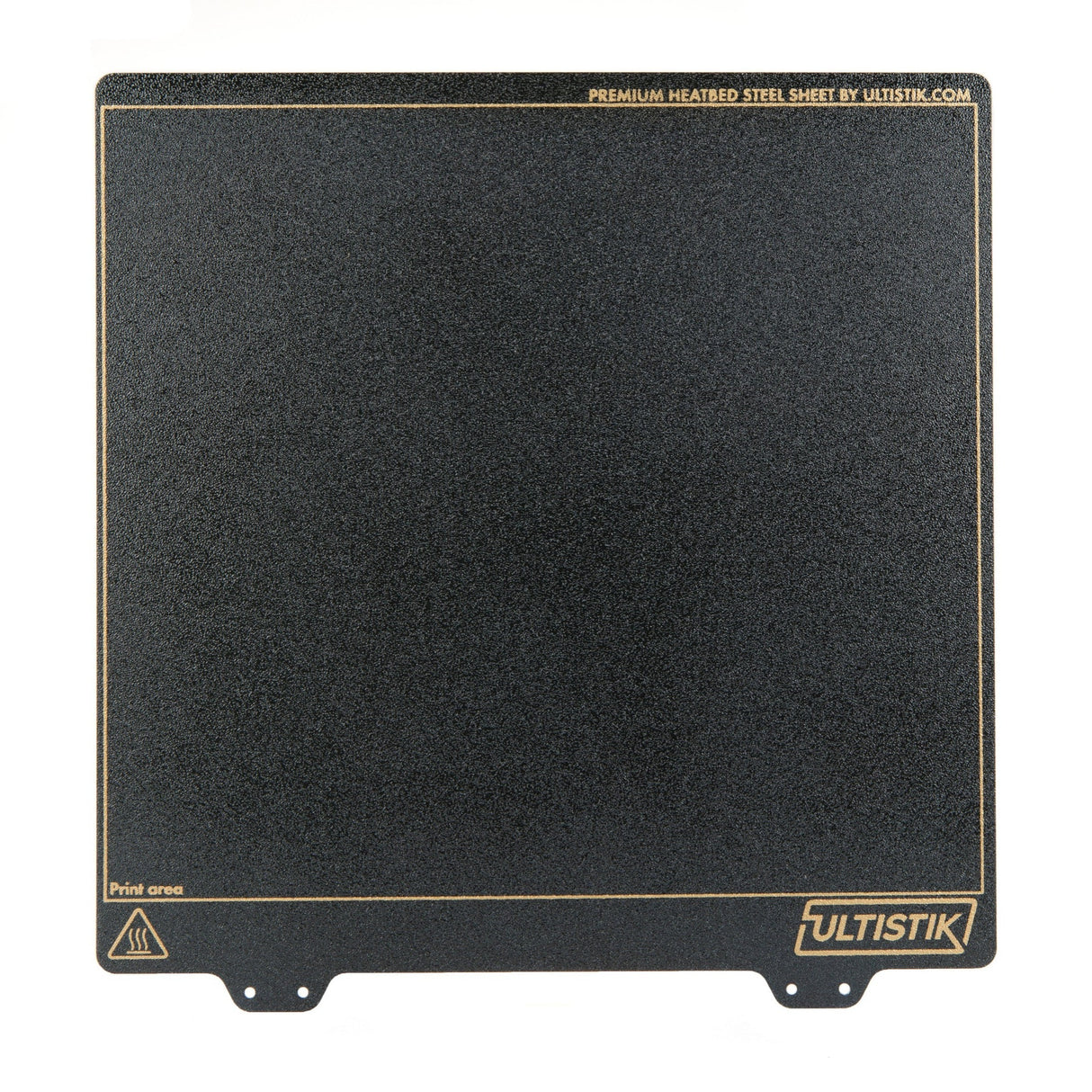 ULTISTIK Premium Powder Coated Ultem (PEI) Build Plate 235 x 235 Black Edition Creality Ender, Biqu B1, Geetech A10, Artillery Genius