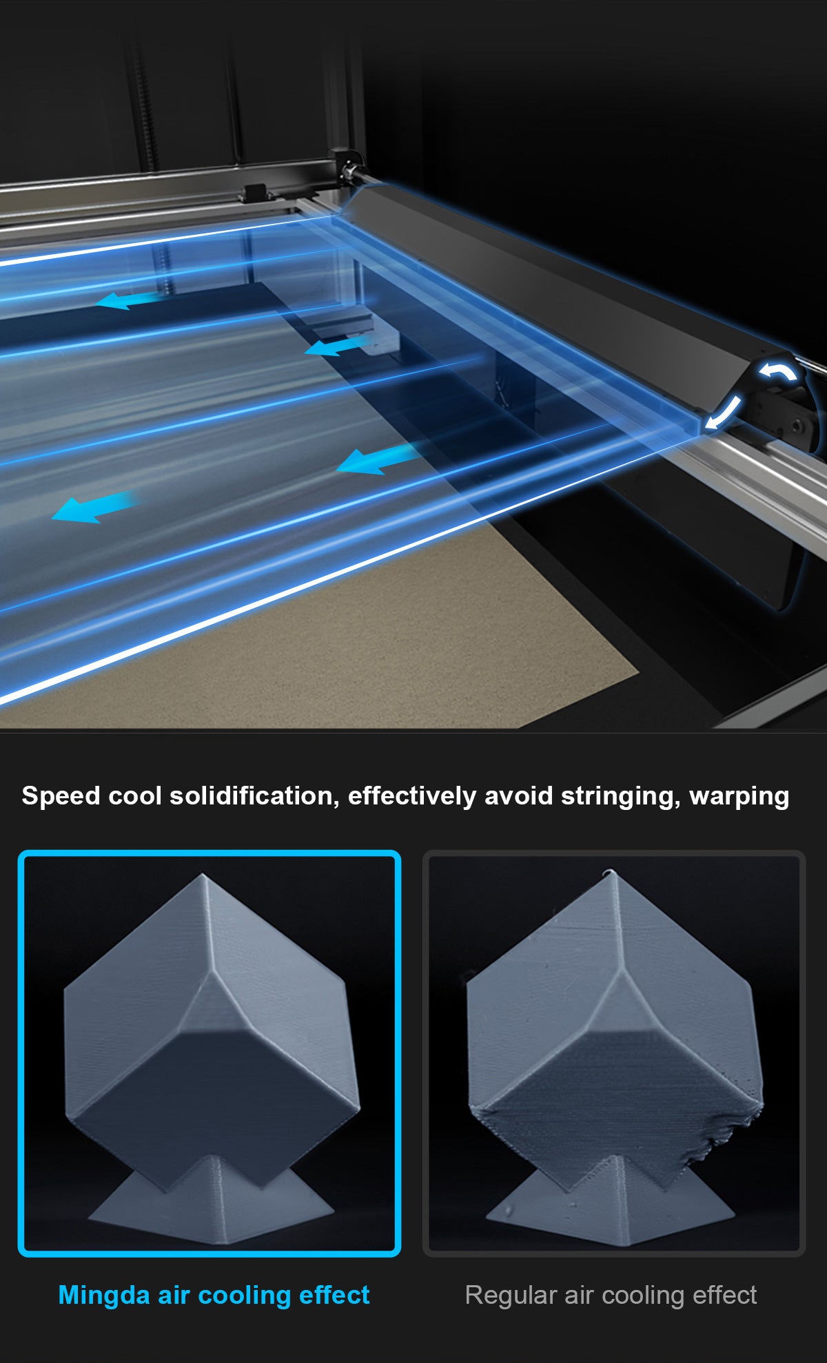 Mingda MD-600D Industrial 3D Printer with 600mm Build Volume