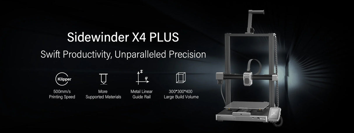 Artillery Sidewinder X4 PLUS 3D Printer